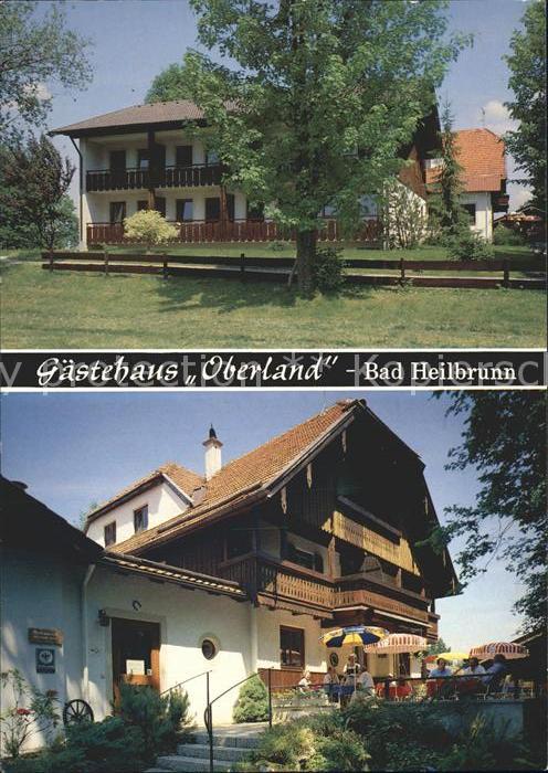 Bad Heilbrunn Hotel Restaurant Oberland