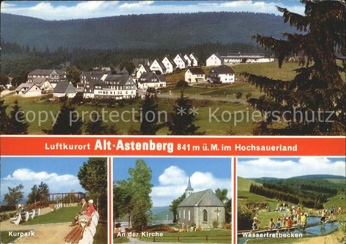 Astenberg Kurpark Kirche Wassertretbecken