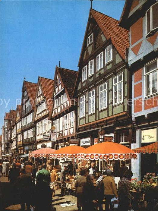 Celle Niedersachsen Fussgaengerzone