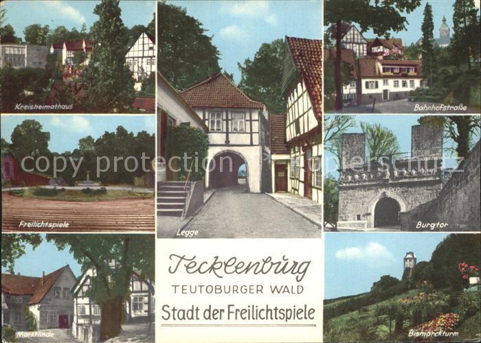Tecklenburg Steinfurt NRW Freilichtspiele Burgtor Bismarckturm Legge