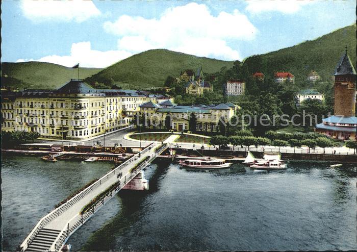 Bad Ems Brueckenpartie Kurmittelhaus und Roemerbad
