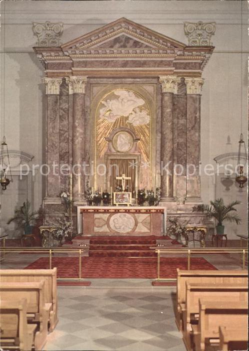 Ludwigshafen Rhein Pfarr- und Wallfahrtskirche innen