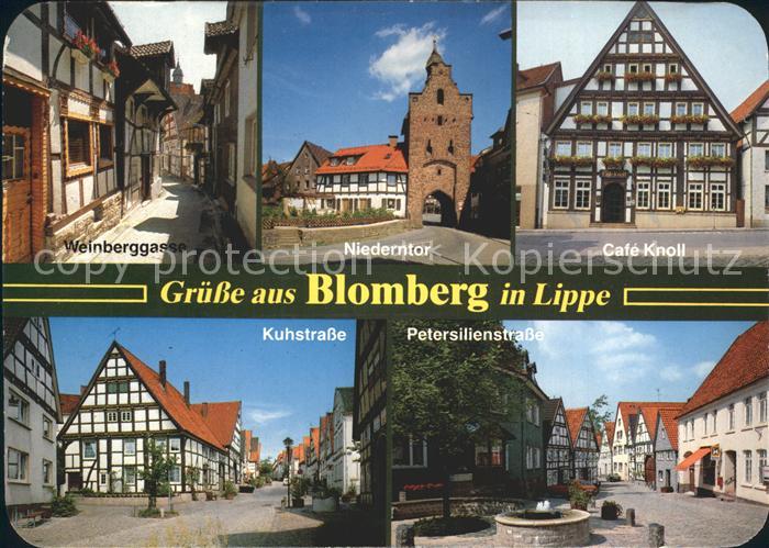 Blomberg Lippe Niedertor Weinberggasse Cafe Knoll