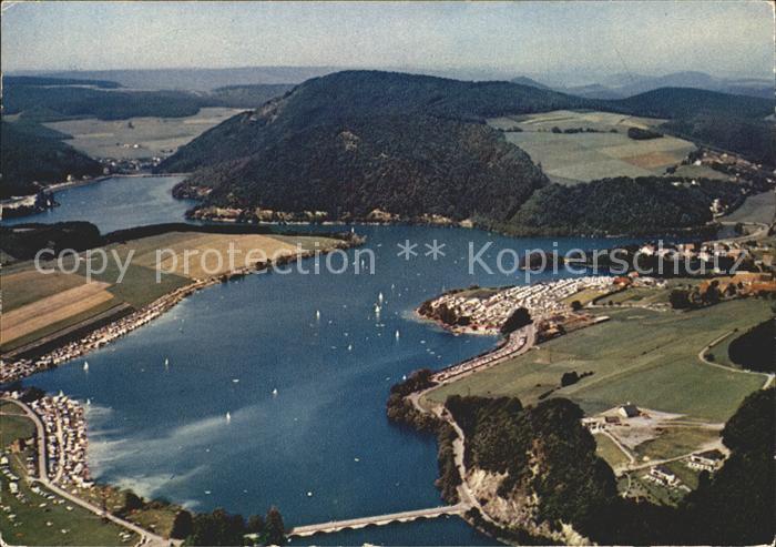 Diemelsee Fliegeraufnahme Diemeltalsperre