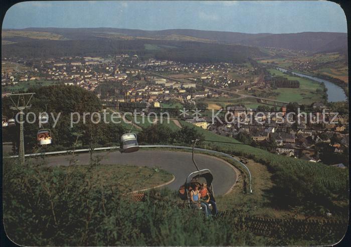 Saarburg Saar mit Sesselbahn