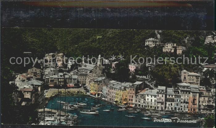 Portofino Liguria Hafenpartie