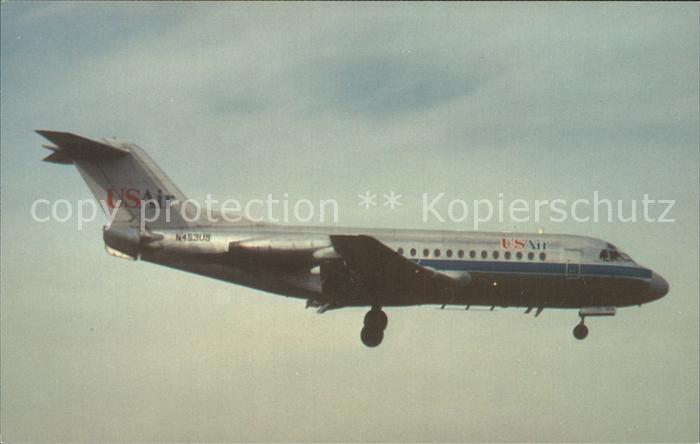 Flugzeuge Zivil USAir F-28