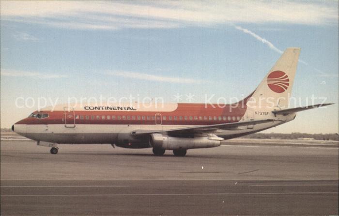 Flugzeuge Zivil Continental B-737