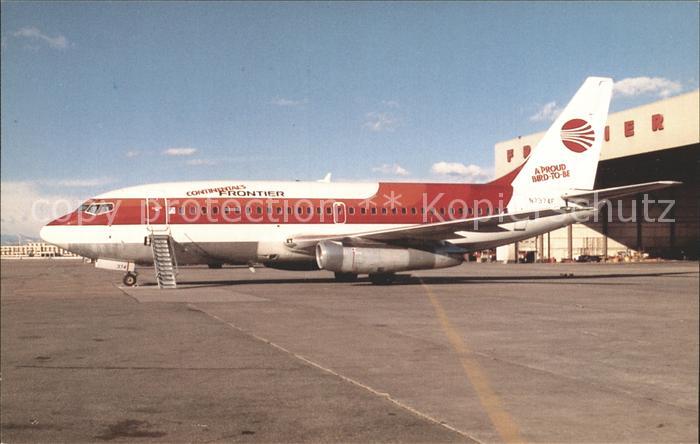 Flugzeuge Zivil Continental Frontier B-737
