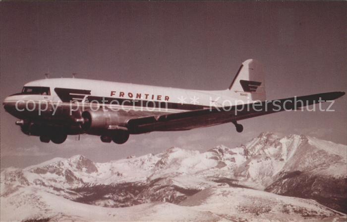 Flugzeuge Zivil Frontier Airlines DC-3
