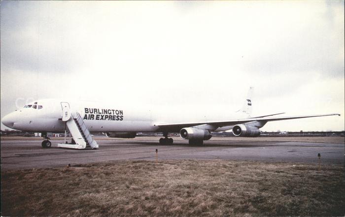 Flugzeuge Zivil Burlington Express DC-8