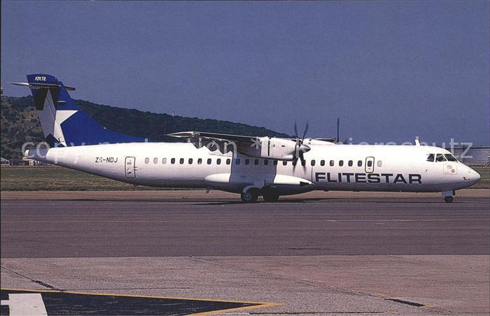 Flugzeuge Zivil Flitestar ATR-72 c/n 207 ZS-NDJ