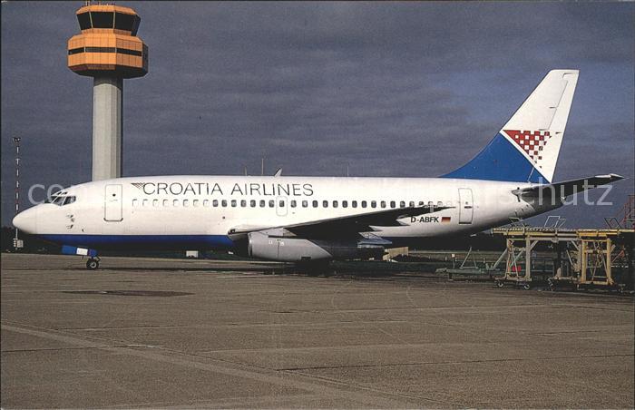 Flugzeuge Zivil Croatia Airlines Boeing 737-230 c/n 221
