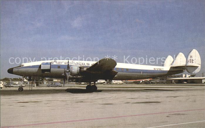 Flugzeuge Zivil Aerochaco S.A. Lockheed L-1049F HI-548CT