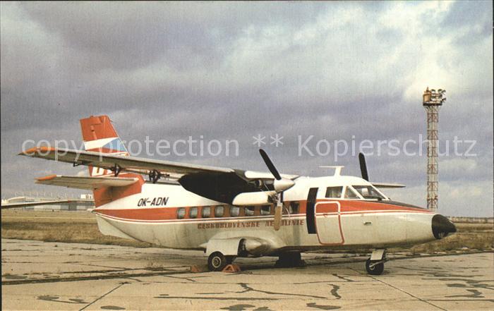 Flugzeuge Zivil CSA o/c L-410A OK-ADN