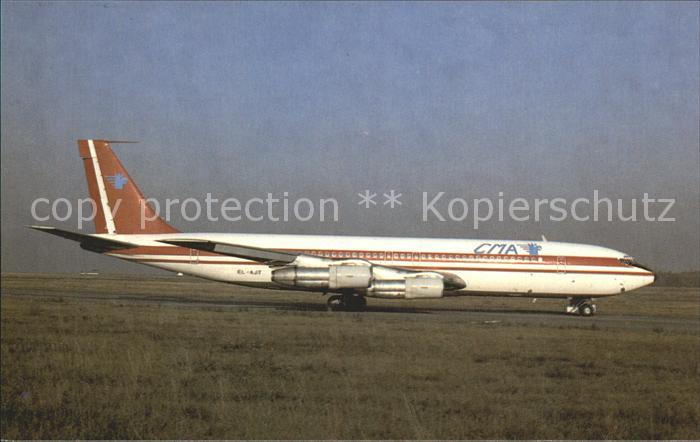 Flugzeuge Zivil Cargo Moravia Airlines Boeing 707 EL-AJT