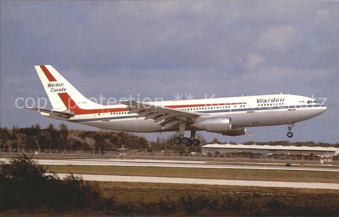 Flugzeuge Zivil Wardair Airbus Industrie A300B-4 C-GIZL c/n 192