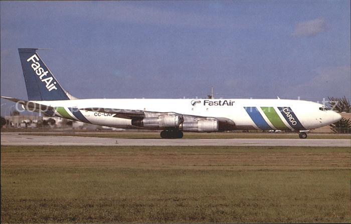Flugzeuge Zivil Fastair Cargo Boeing 707-331C CC-CAF c/n 19435