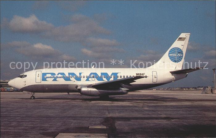 Flugzeuge Zivil Pan Am Boeing 737-222
