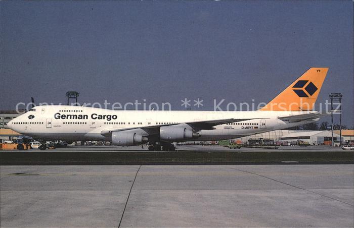 Flugzeuge Zivil German Cargo Services Boeing 747-230B c/n 22363 D-ABYT