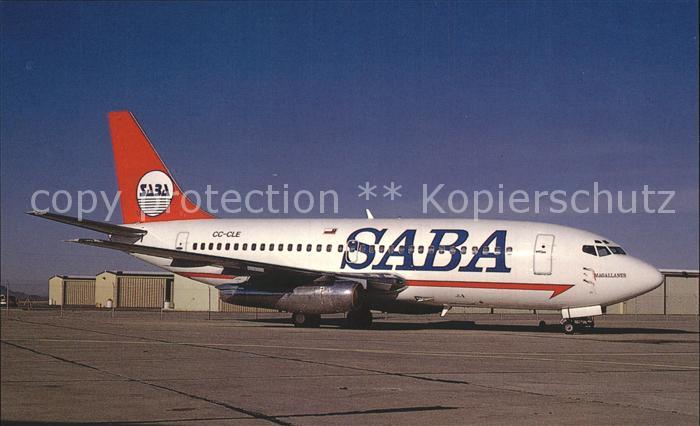 Flugzeuge Zivil SABA Boeing 737-247 c/n 19606 CC-CLE