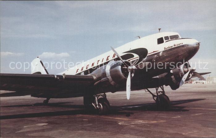 Flugzeuge Zivil Frontier Airlines DC-3
