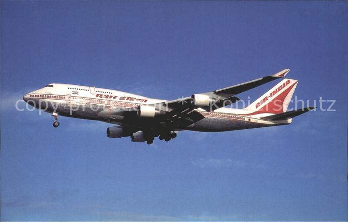 Flugzeuge Zivil Air India Boeing 747-400 VT-ESM