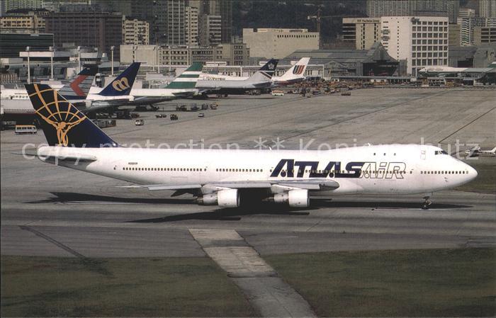 Flugzeuge Zivil Atlas Air Boeing 747-100F N3203Y