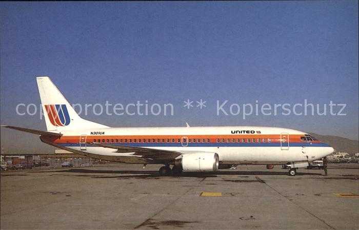 Flugzeuge Zivil United Airlines Boeing 737-322 N301UA c/n 23643