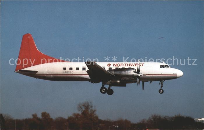 Flugzeuge Zivil Northwest Convair CV-580 N4822C S/N 377
