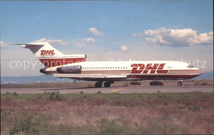 Flugzeuge Zivil DHL Worldwide Express Boeing 727-22C