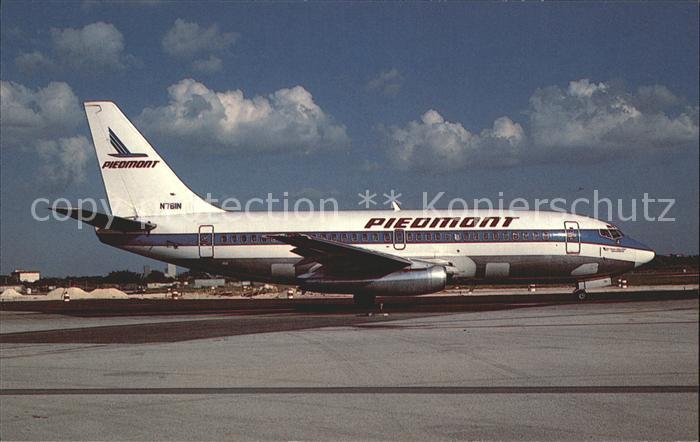Flugzeuge Zivil Piedmont Boeing 737-201 Advanced