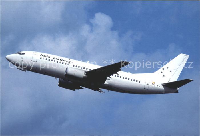 Flugzeuge Zivil Hola Airlines B-737-33A EC-IFV c/n 23626