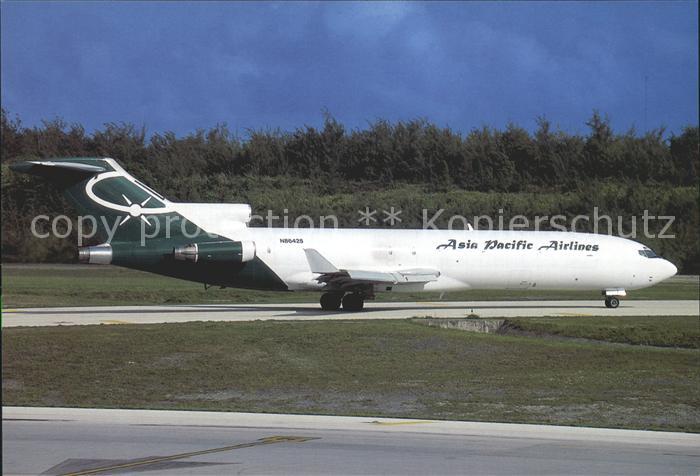 Flugzeuge Zivil Asia Pacific Airlines B-727-212F N86425 c/n 24159