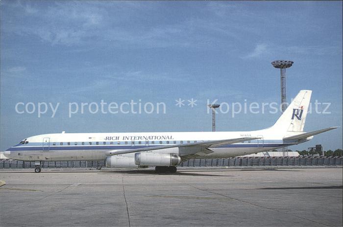 Flugzeuge Zivil Rich DC-8-62 N1804 c/n 45896