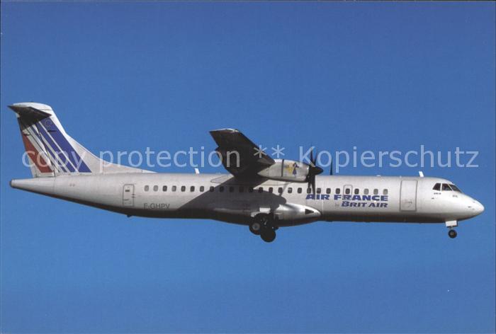 Flugzeuge Zivil Air France Brit Air ATR-72-201 F-GHPV c/n 234