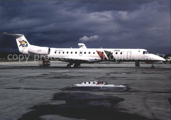Flugzeuge Zivil Portugalia Embraer EMB-145 CS-TPJ Cn 145036