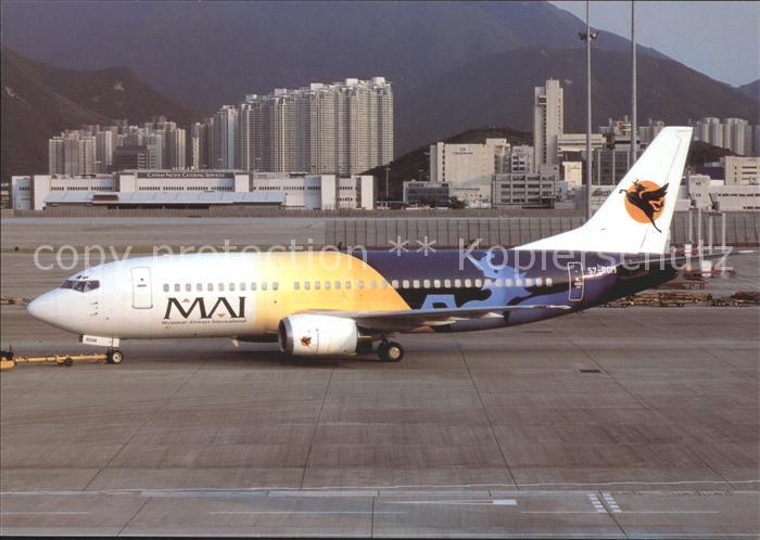 Flugzeuge Zivil Myanmar Airlines B-737-3Q8 S7-RGM c/n 2