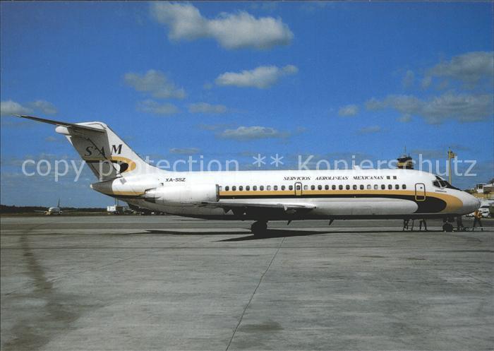 Flugzeuge Zivil SAM Mexico DC-9-14 XA-ssZ c/n 45715