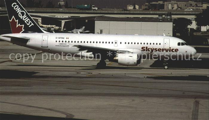 Flugzeuge Zivil Skyservice Conquest A320 C-GTDX