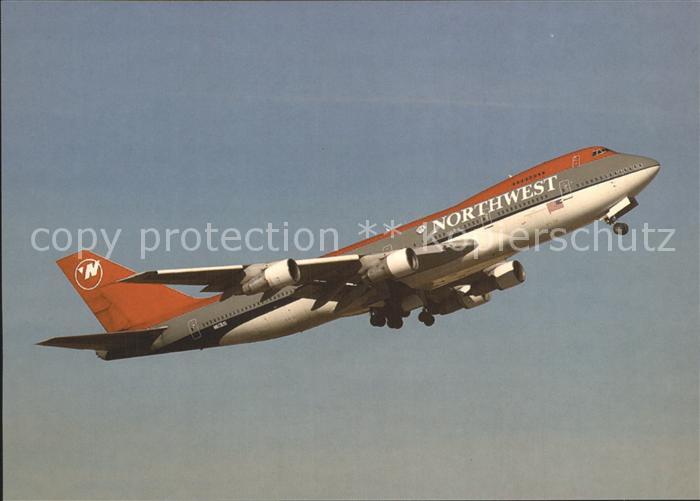 Flugzeuge Zivil Northwest Airlines Boeing 747-251B N613US cn 20358/613
