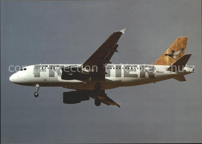 Flugzeuge Zivil Frontier Airlines Airbus Industrie A319-111 N916FR