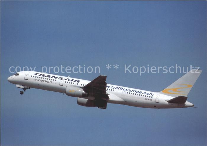 Flugzeuge Zivil Transair Boeing 757