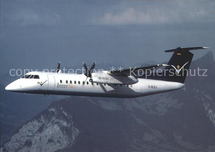 Flugzeuge Zivil InterSky Dash DHC-8 D-BLEJ