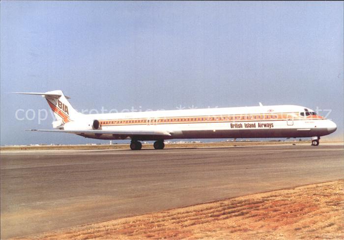 Flugzeuge Zivil British Island Airways DC9-83 G-BNSB