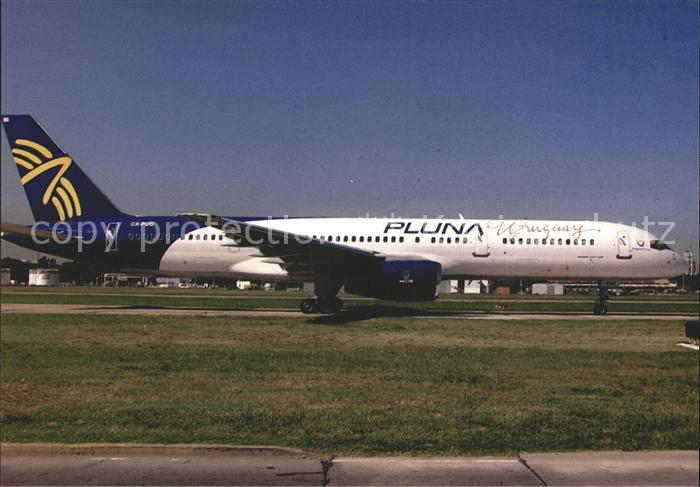Flugzeuge Zivil Pluna Uruguay Boeing 757-23A 24291 CX-PUD