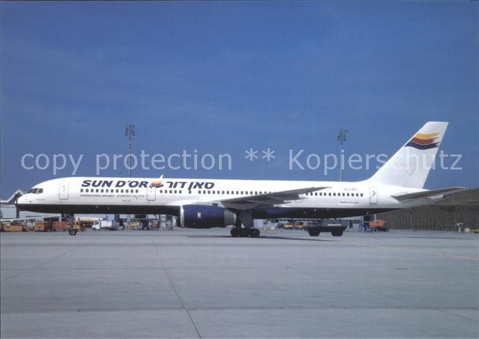 Flugzeuge Zivil Sun d Or Boeing 757-236 4X-EBO c/n 24120/174