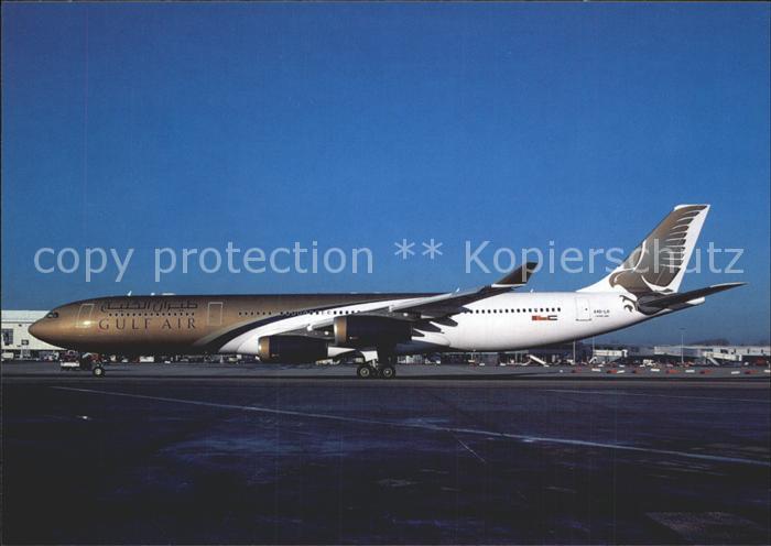 Flugzeuge Zivil Gulf Air Airbus 340-313 A40-LH c/n 215
