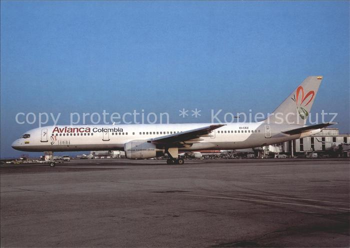Flugzeuge Zivil Avianca Colombia Boeing 757-2YO EI-CEZ