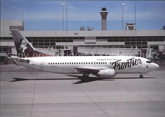 Flugzeuge Zivil Frontier Hawk Tail Boeing 737-3M8 N303FL c/n 25039/2007